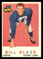 1959 Topps #122 Bill Glass Near Mint RC Rookie  ID: 268676