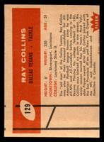 1960 Fleer #129 Ray Collins Ex-Mint  ID: 270996
