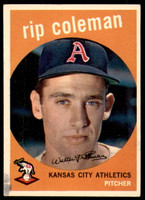 1959 Topps #51 Rip Coleman Excellent  ID: 229783