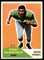 1960 Fleer #21 Tony Sardisco Ex-Mint 
