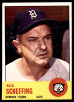 1963 Topps #134 Bob Scheffing MG Ex-Mint  ID: 213920