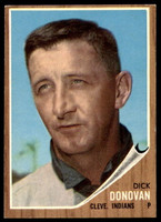 1962 Topps #15 Dick Donovan UER Excellent+  ID: 234914