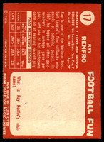 1958 Topps #17 Ray Renfro Excellent+  ID: 253896