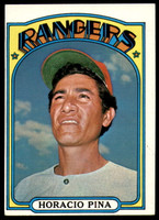 1972 Topps #654 Horacio Pina Excellent  ID: 243666