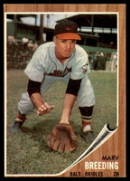 1962 Topps #6 Marv Breeding Excellent+  ID: 227293