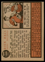 1962 Topps #189 Dick Hall Excellent+  ID: 234990
