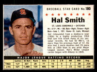 1961 Post Cereal #180 Hal Smith Ex-Mint  ID: 280569