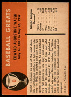 1961 Fleer #83 Big Ed Walsh Ex-Mint  ID: 249850