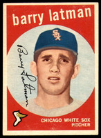 1959 Topps #477 Barry Latman Excellent+ RC Rookie  ID: 223511
