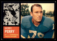 1962 Topps #145 Gerry Perry UER Excellent+ 
