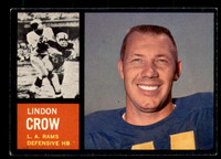 1962 Topps #87 Lindon Crow Excellent+  ID: 270397
