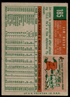 1959 Topps #185 Jim Busby Excellent+  ID: 239424