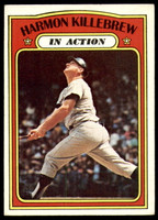 1972 Topps # 52 Harmon Killebrew IA Excellent+  ID: 216386