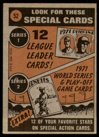 1972 Topps # 52 Harmon Killebrew IA Excellent+  ID: 216396