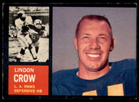 1962 Topps #87 Lindon Crow Excellent+  ID: 241996