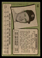 1971 Topps #749 Ken Szotkiewicz Very Good RC Rookie High Number 