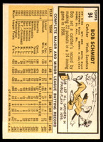 1963 Topps # 94 Bob Schmidt Excellent+  ID: 233822