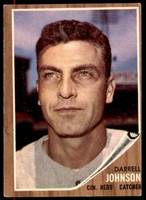 1962 Topps #16 Darrell Johnson Excellent  ID: 234615