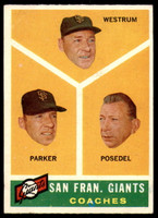 1960 Topps #469 Giants Coaches Very Good  ID: 240266
