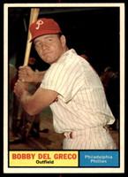 1961 Topps #154 Bobby Del Greco Ex-Mint  ID: 223675