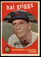 1959 Topps #434 Hal Griggs Excellent+  ID: 230898