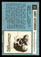 1964 Topps # 71 Gary Cutsinger Very Good SP  ID: 273176