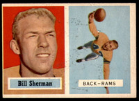 1957 Topps #58 Will Sherman ERR Excellent 