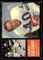 1962 Topps #26 Howard Cassady Very Good  ID: 261709