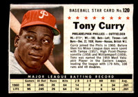 1961 Post Cereal #120 Tony Curry Excellent  ID: 280407