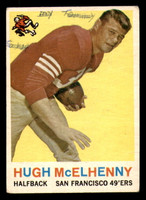 1959 Topps #5 Hugh McElhenny Poor 