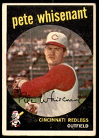 1959 Topps #14 Pete Whisenant UER Very Good  ID: 242527