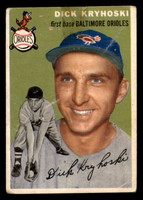 1954 Topps #150 Dick Kryhoski Poor 