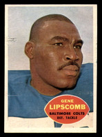 1960 Topps #10 Gene Lipscomb Excellent+  ID: 269701