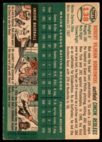 1954 Topps #138 Bob Borkowski Poor 