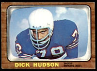 1966 Topps # 25 Dick Hudson Very Good 