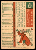 1959 Topps #403 Clem Labine Very Good  ID: 239582