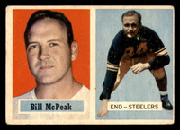 1957 Topps #51 Bill McPeak Very Good  ID: 270343