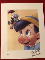 Eddie Carole 11x14 Photo Signed Autograph PSA/DNA Jiminy Cricket Keep Smiling