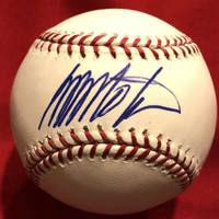 Manny Mota ROMLB Baseball Signed PSA/DNA Full Letter Dodgers Auto