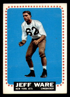 1964 Topps #128 Jeff Ware Very Good  ID: 273209