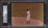 Warren Spahn Milwaukee Braves Photo Signed PSA/DNA Auto Original ID: 138301