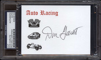 Don Garlits Auto Racing Signed Card  PSA/DNA Auto *153