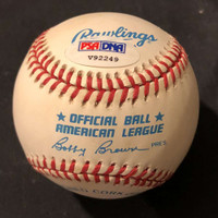 Bill Rogell OAL Baseball PSA/DNA Signed Auto Detroit Tigers