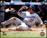 AJ Ellis Signed Auto 8x10 Photo PSA/DNA COA LA Dodgers