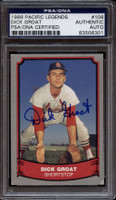 1988 Pacific Legends #108 Dick Groat PSA/DNA Signed Auto Cardinals Card
