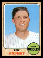 1968 Topps #354 Pete Richert Ex-Mint  ID: 287599