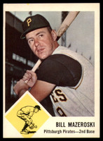 1963 Fleer #59 Bill Mazeroski NM Near Mint 