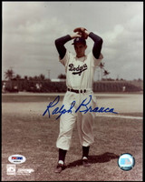 Ralph Branca Signed Auto 8x10 Photo PSA/DNA COA Brooklyn Dodgers ID: 177696