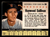 1961 Post Cereal #56 Haywood Sullivan Very Good  ID: 280235