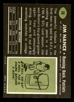 1969 Topps # 70 Jim Nance Ex-Mint  ID: 279216
